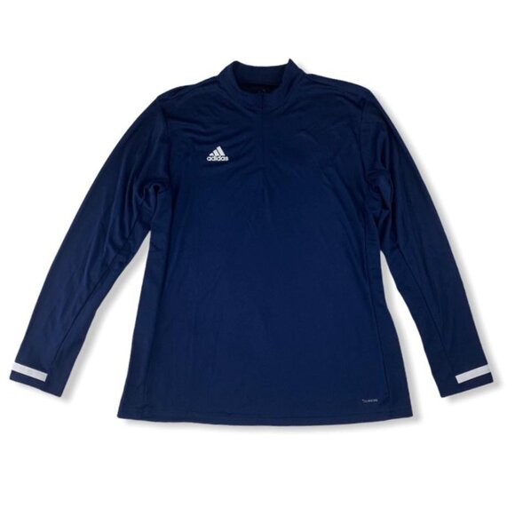 ADIDAS Team 19 Women's Quarter-Zip Jerseys Activewear Top - Picture 2 of 13